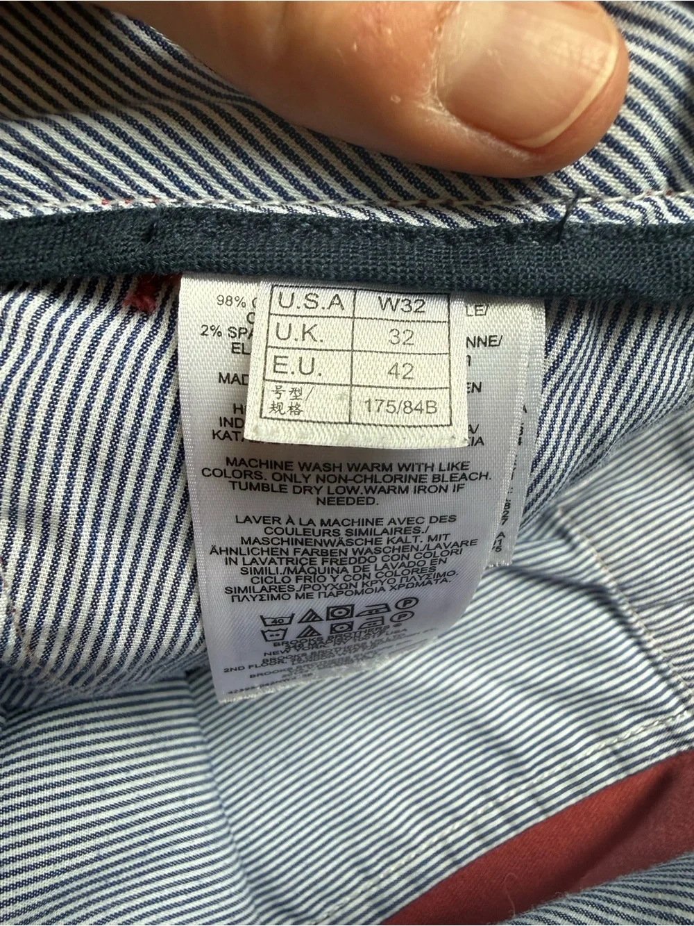 Brooks Brothers Coral Pink Flat-Front Cotton Shorts